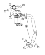 4861672AB - Emission Controls: Egr Tube for Mopar Image