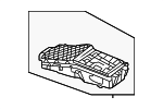 2976809706 - Body: Storage Compartment for Mercedes-Benz Image