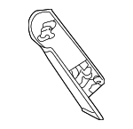 51437029458 - Body: Rear Trim for Mini: Cooper Image