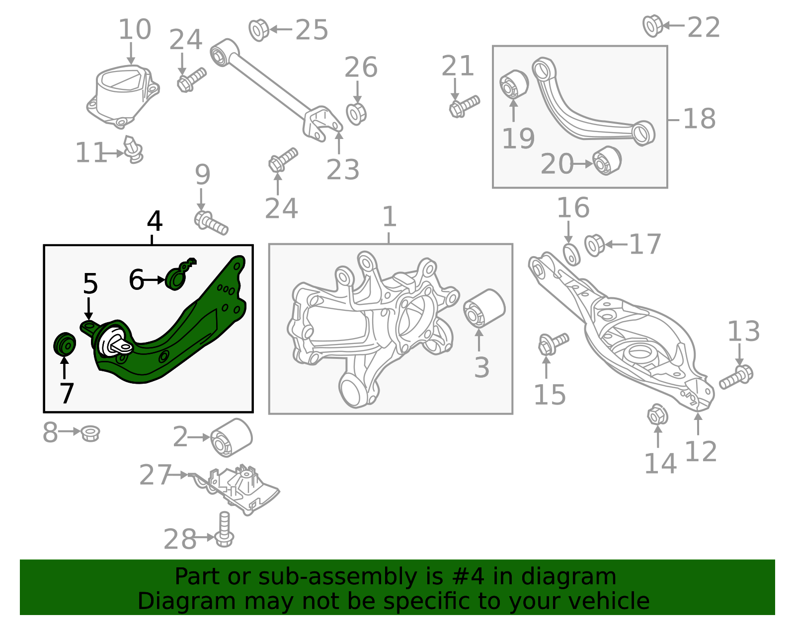 2018-2021 Mazda 6 Trailing Arm GBFN-28-250 | OEM Parts Online