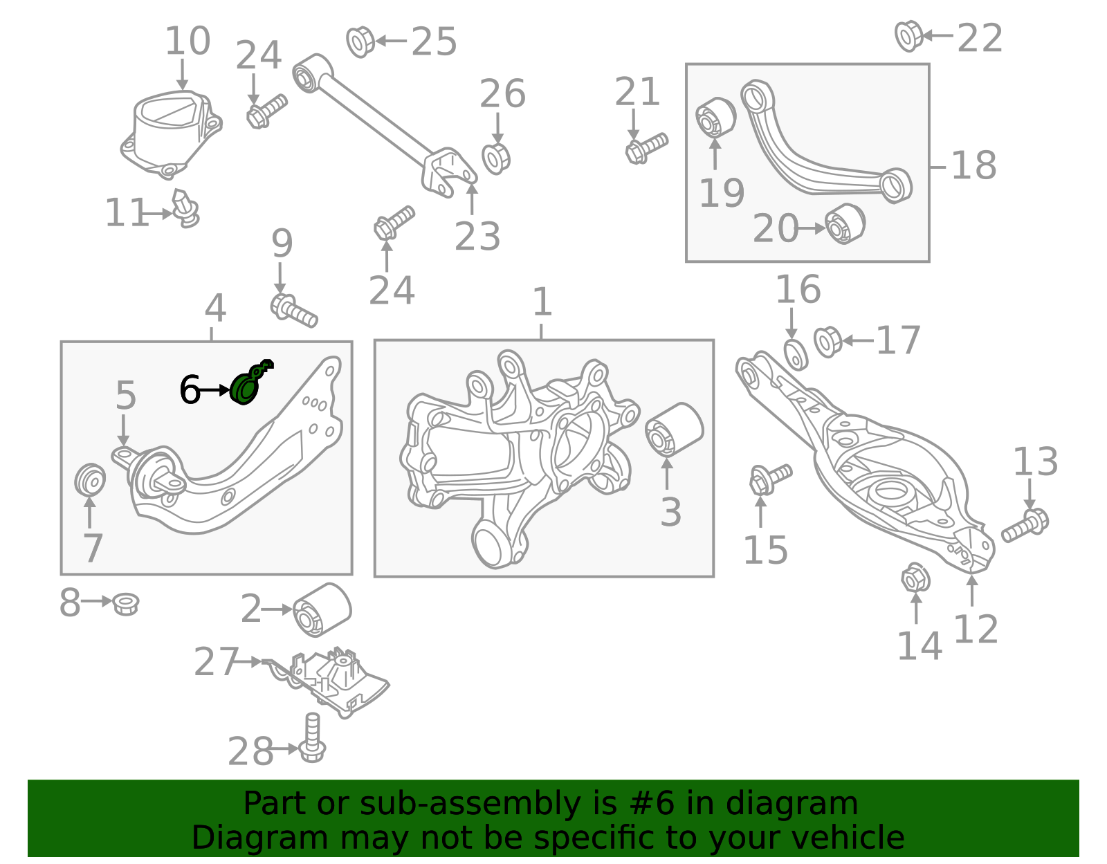 2018-2021 Mazda 6 Trailing Arm Damper GBFN-28-65X | OEM Parts Online