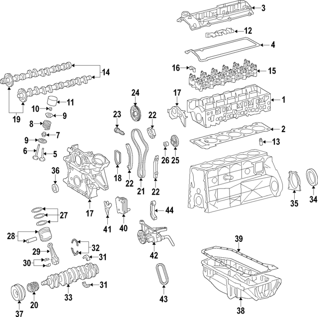 68000660AA - : Camshaft for Mopar Image