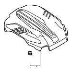 292403L230 - : Engine Cover for Kia: K900 Image