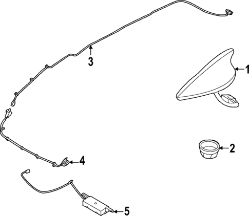 Antenna & Radio for 2025 Kia Sportage #0