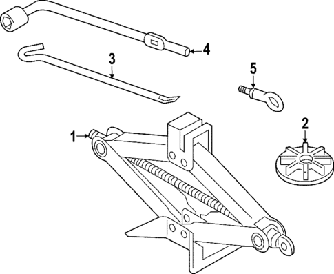 Jack & Components for 2025 Mazda CX-50 #0