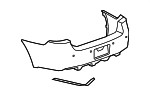 25817527 - : Part# 25817527 Rear Bumper Cover for Buick: Lucerne Image