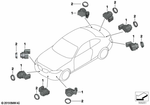 66209261601 - : Ultrasonic Sensor, Melbourne Red for BMW Image