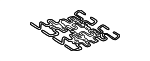 52108099031 - Body: Seat Cushion Spring for BMW Image