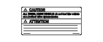 10294790 - Accessories: Engine Decal for GM Image image