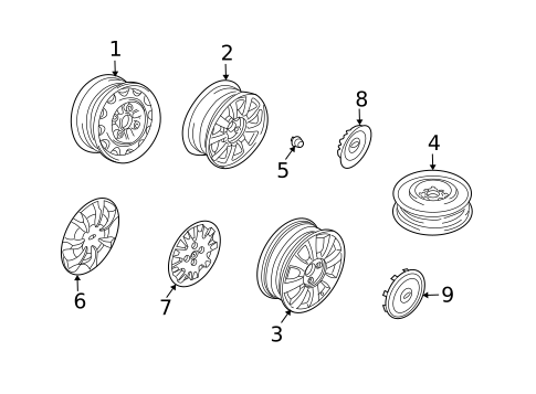 Wheels for 2005 Kia Optima #0