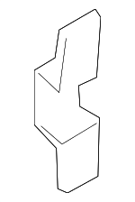 41147176125 - Body: Mount Bracket for BMW: 1 Series M, 128i, 135i, 135is, 525i, 525xi, 528i, 528i xDrive, 528xi, 530i, 530xi, 535i, 535i xDrive, 535xi, 545i, 550i, 645Ci, 650i, M5, M6, X1 Image