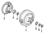 4383773 - Brakes: Hub &amp; Drum for Mopar Image