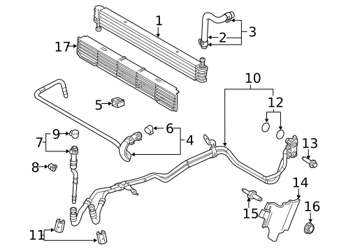 Trans Oil Cooler for 2012 Ford F-150 #0
