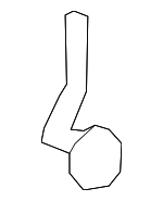 5927A037HA - : Tail Gate Switch for Mitsubishi: Mirage Image