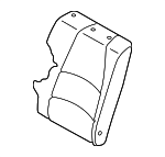 71077WB002 - Body: Seat Back Cover for Scion: iA | Toyota: Yaris iA Image