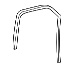 55360935AH - Body: Run Weather-strip for Dodge: Nitro Image