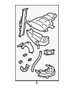 64119871135 - : Rear Housing for BMW: X7 Image