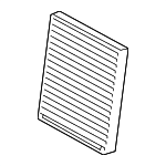 64115A13762 - HVAC: Cabin Air Filter for BMW: X7 Image