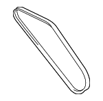 2521237182 - : Serpentine Belt for Kia: Optima, Sportage Image