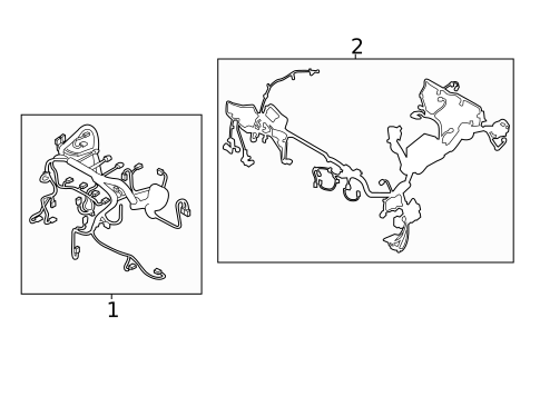 Wiring Harness for 2018 Mazda 3 #0
