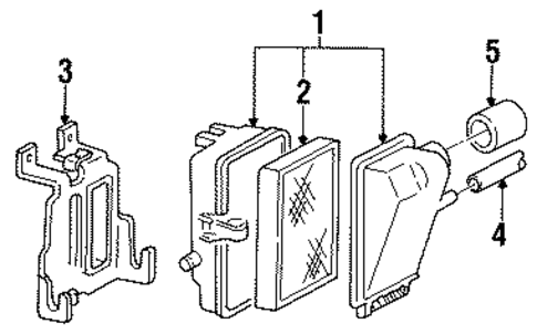 Air Inlet for 1991 GMC Syclone #0
