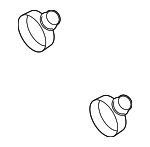 7L903193 - Electrical: Protect Cap for Audi: A6 Quattro, Q7, R8, RS7, S6, S7 Image