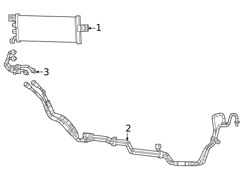 Oil Cooler for 2023 Jeep Grand Wagoneer #0