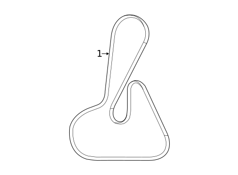 Belts & Pulleys for 2018 Jeep Renegade #0