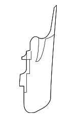 87406ZR00A - Body: Recline Cover for Nissan: TITAN Image