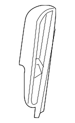 87407ZR00A - Body: Latch Cover for Nissan: TITAN Image