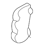 87456ZR00A - Body: Recline Cover for Nissan: TITAN Image