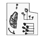 4M8615107A - : Disc Brake Caliper for Audi: RS Q8 Image