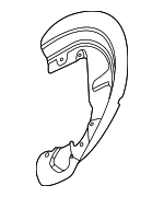 4M8615311B - : Splash Shield for Audi: RS Q8 Image