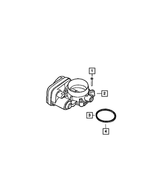 4861661AA - Fuel: Throttle Body for Mopar Image image