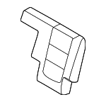 JB5Z7866601UA - Body: Seat Back Cover for Ford: Explorer, Police Interceptor Utility Image image