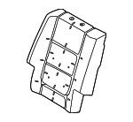 FB5Z7864810C - Body: Seat Back Pad for Ford: Explorer, Police Interceptor Utility Image image