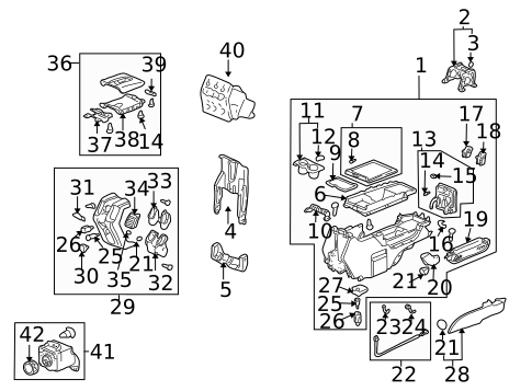 Auxiliary Heater & AC for 2005 Honda Pilot #2