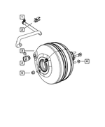 68049853AA - : Power Brake Booster for Mopar Image