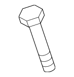 1123412506K - Steering: Gear Assembly Mount Bolt for Hyundai: Accent, Elantra, Elantra Coupe, Elantra GT, Genesis Coupe, Veloster Image