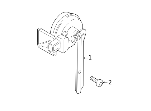 Horn for 2017 BMW X5 #0