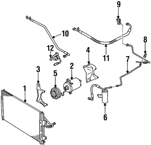 Switches & Sensors for 1997 Saturn SL #0