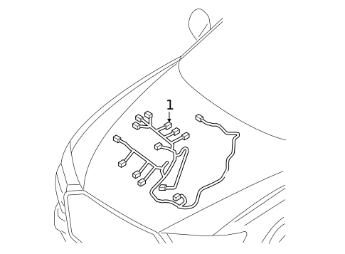 Wiring Harness for 2026 Audi RS7 Sportback #0
