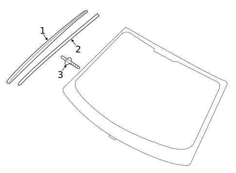 Reveal Moldings for 2023 Audi Q5 Sportback #0