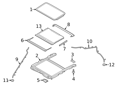 Roof for 2017 Ford Fusion #0