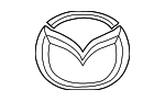 F15251731A - Body: Emblem for Mazda: RX-8 Image