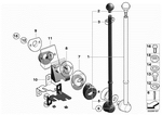 72601878398 - Restraint System and Accessories: Flag Holder for BMW Image