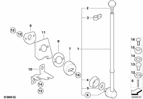 Flag Holder for 2008 BMW M5 #0
