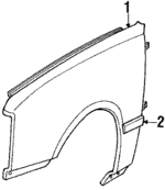 8944469890 - : Fender for Isuzu Image