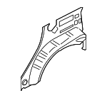 G6712JM0MA - Body: Outer Wheelhouse for Nissan: Rogue, Rogue Select Image