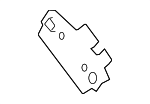 76680JM00A - Body: Anchor Plate for Nissan: Rogue, Rogue Select Image